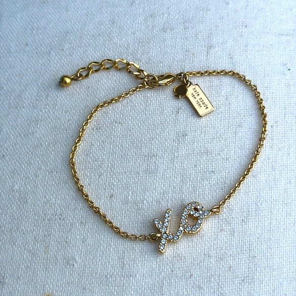 Kate Spade XO dainty bracelet - NWOT - Picture 1 of 5